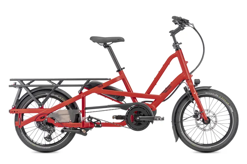 Tern Quick Haul Long D9 Traffic Red 400WH