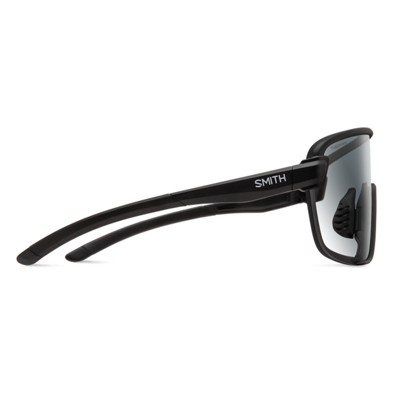 Smith Bobcat Sunglasses Matte Black Chromapop Photochromic Clear to Gray-2