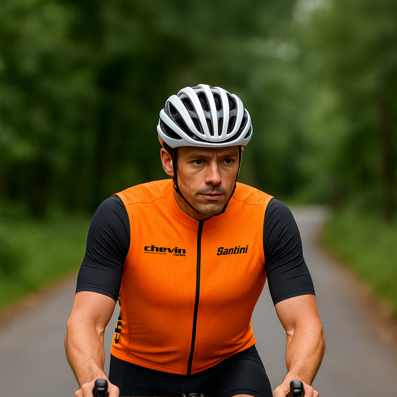 Chevin Santini Ventus Packable Unisex Gilet Viz Orange