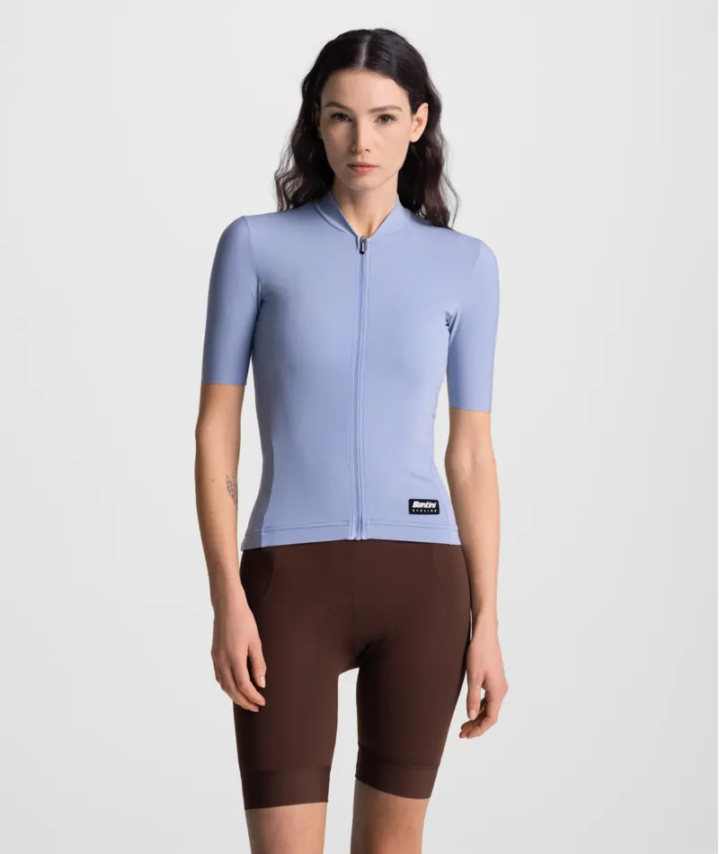 Santini READY TO RIDE  SS JERSEY UNISEX AZZURRO-1