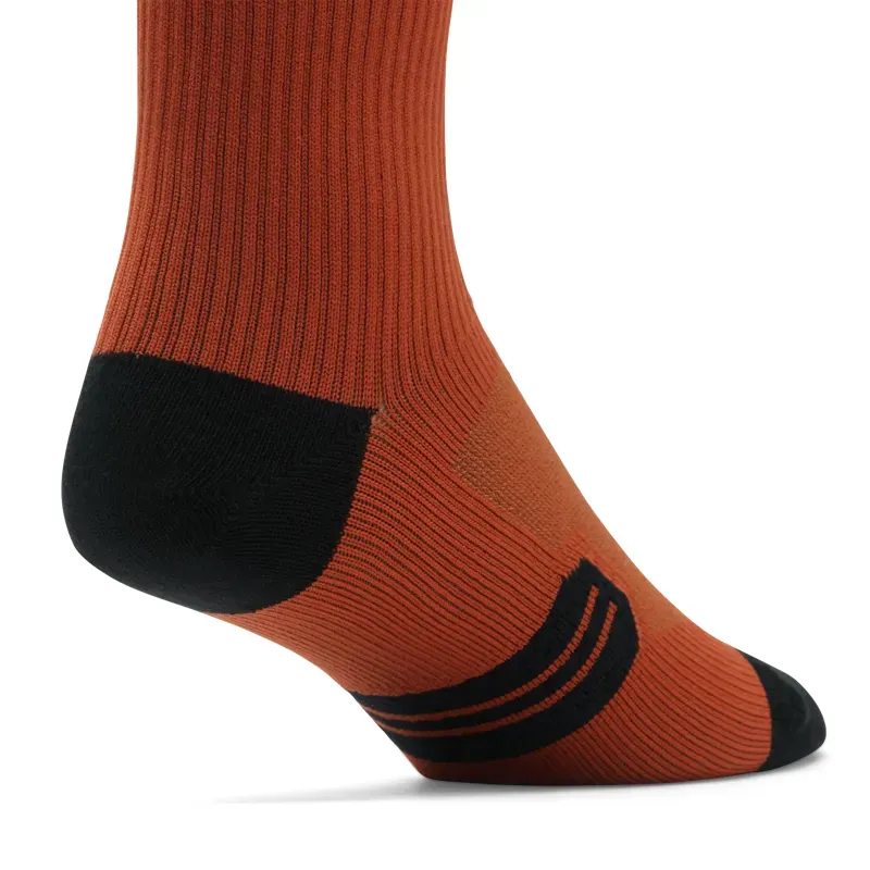 Fox 8in Ranger Socks in Amber Scarlet-2