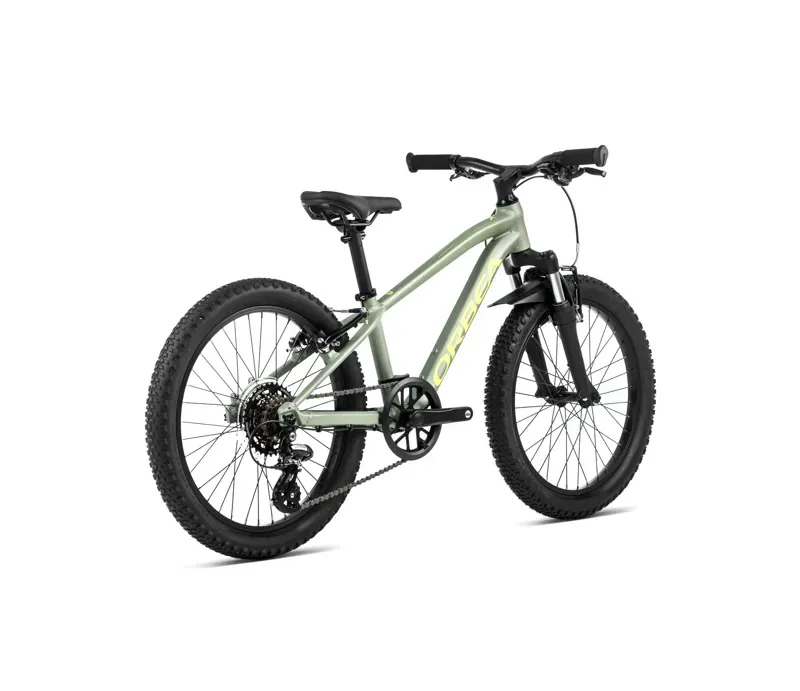 Orbea Mx 20 Xc Junior Bike In Metallic Green Artichoke Matt/Yellow Matt-2