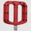 Burgtec MK4 Composite 9/16-inch Flat Pedals in Race Red