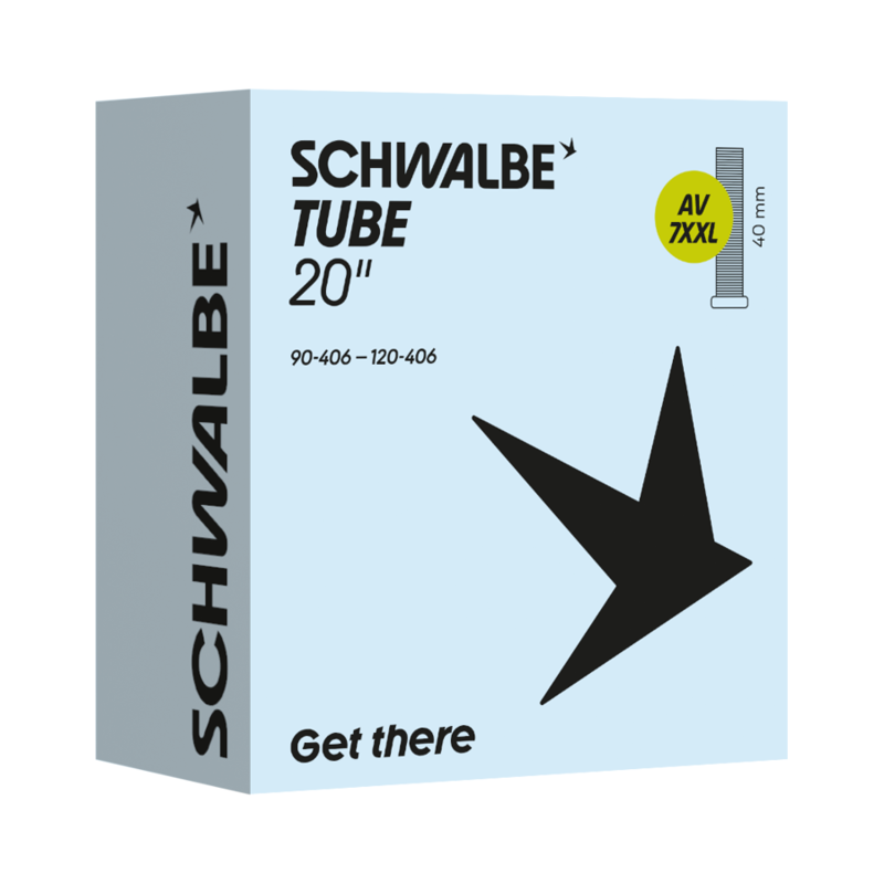 Schwalbe AV7 20-inch Tube in Light Blue-1