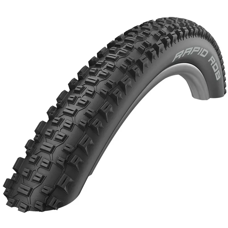 Schwalbe Rapid Rob Mountain Bike Tyre - Active Line AT White 26x2.25-1