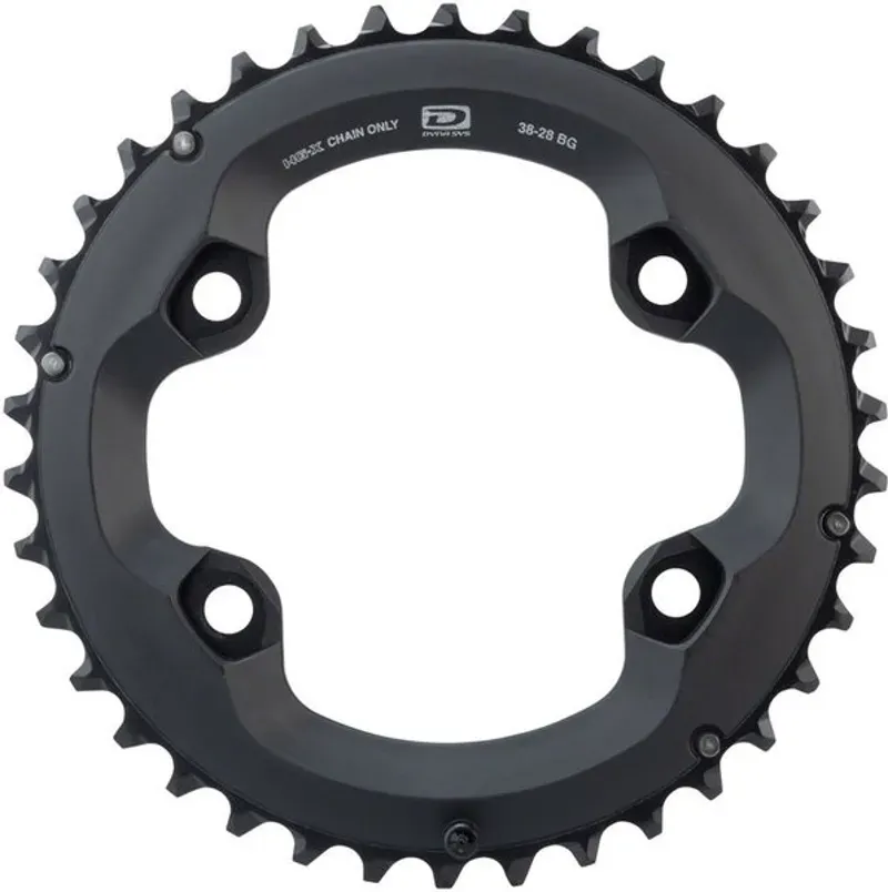 Shimano Spares Deore FC-M6000 36-26-tooth Chainring in Black