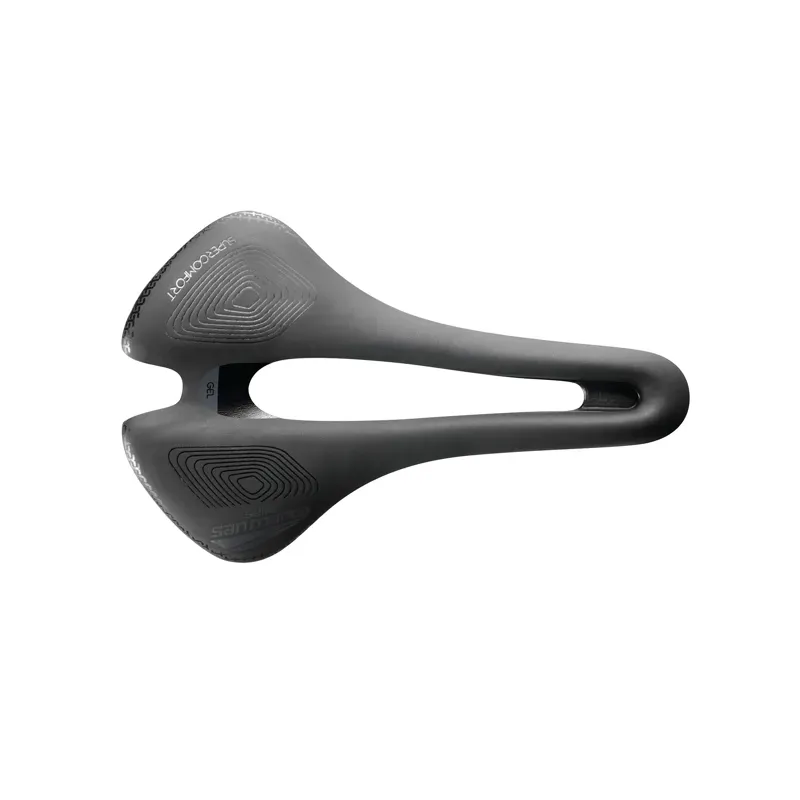 Selle San Marco Aspide Short Supercomfort Racing Saddle in Black