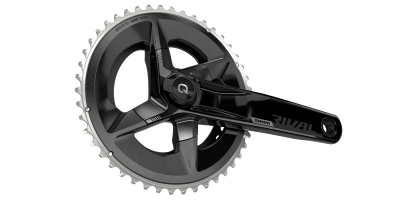 SRAM Rival D1 Dub Quarq Road Power Meter w/o BB in Black-2
