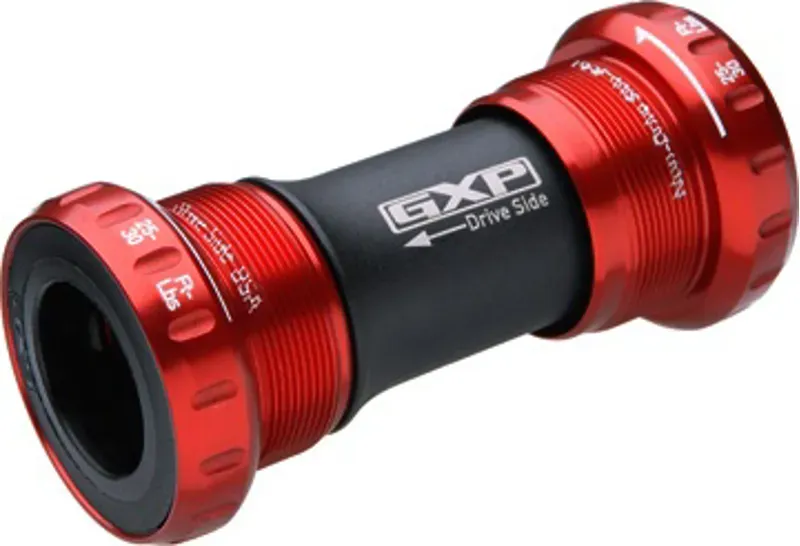 SRAM Red GXP BlackBox 73/68mm BB Cups w/ Ceramic Bearings in Black/Red