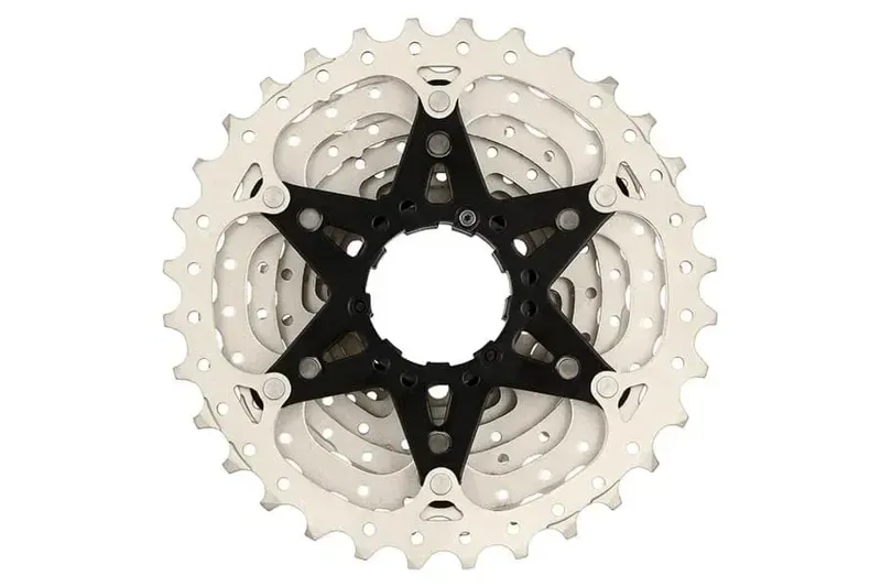 SunRace CSRS1 10-speed 11-28-tooth Cassette in Silver-1