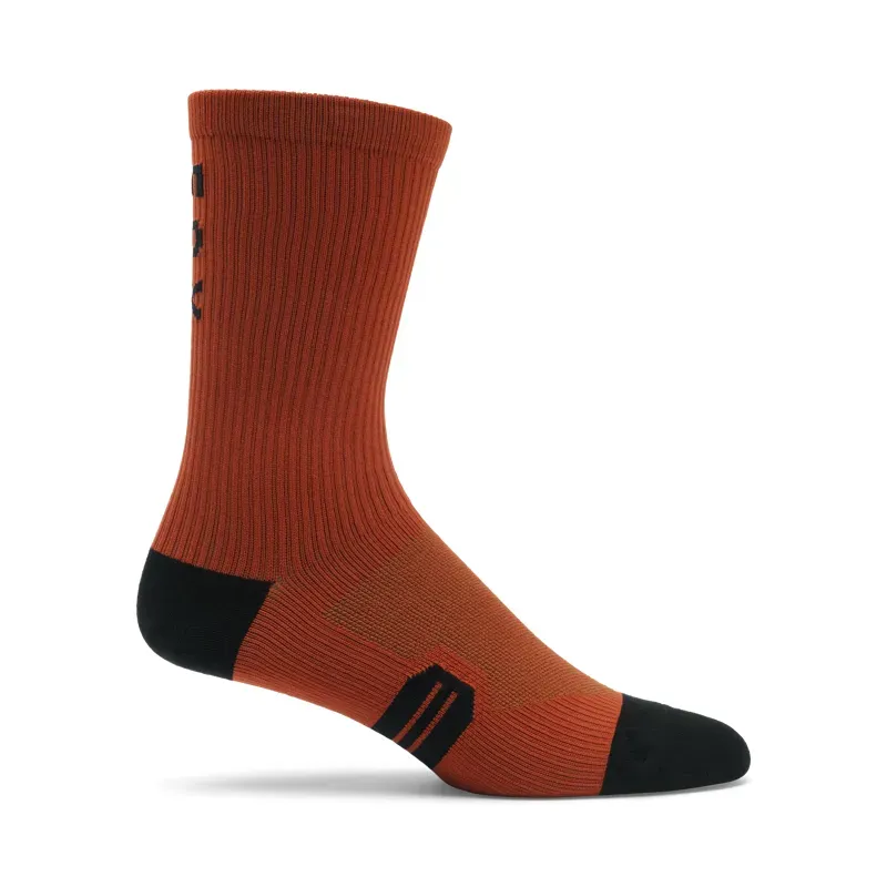 Fox 8in Ranger Socks in Amber Scarlet
