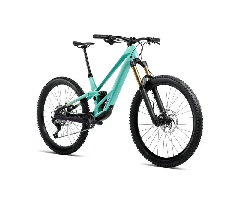 Orbea Rallon E10 Aloha Green - Fantasy Purple Carbon View-1