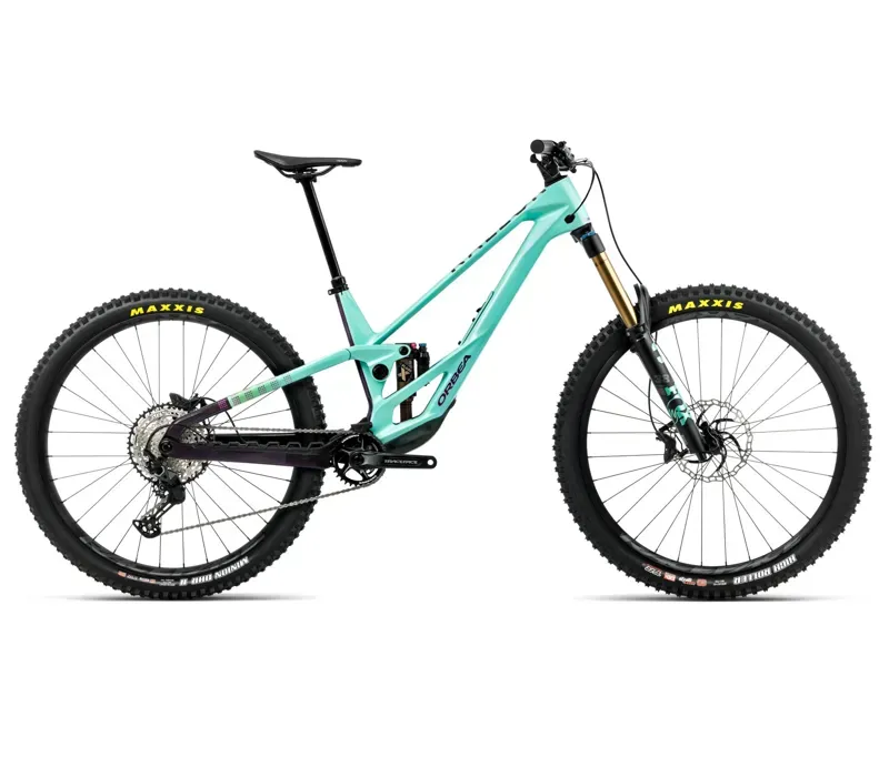 Orbea Rallon E10 Aloha Green - Fantasy Purple Carbon View
