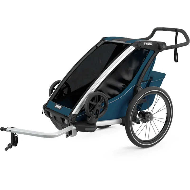 Thule Chariot Cross 1 Bike Trailer in Blue