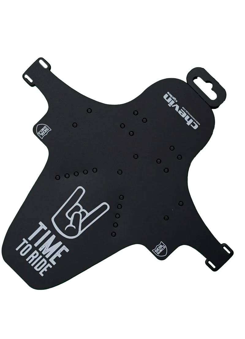 RRP TIME TO RIDE EnduroGuard Mudguard Large Black-1