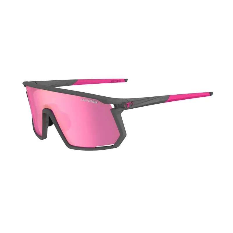 Tifosi Moab Satin Clarion Lens M-L Sunglasses in Pink