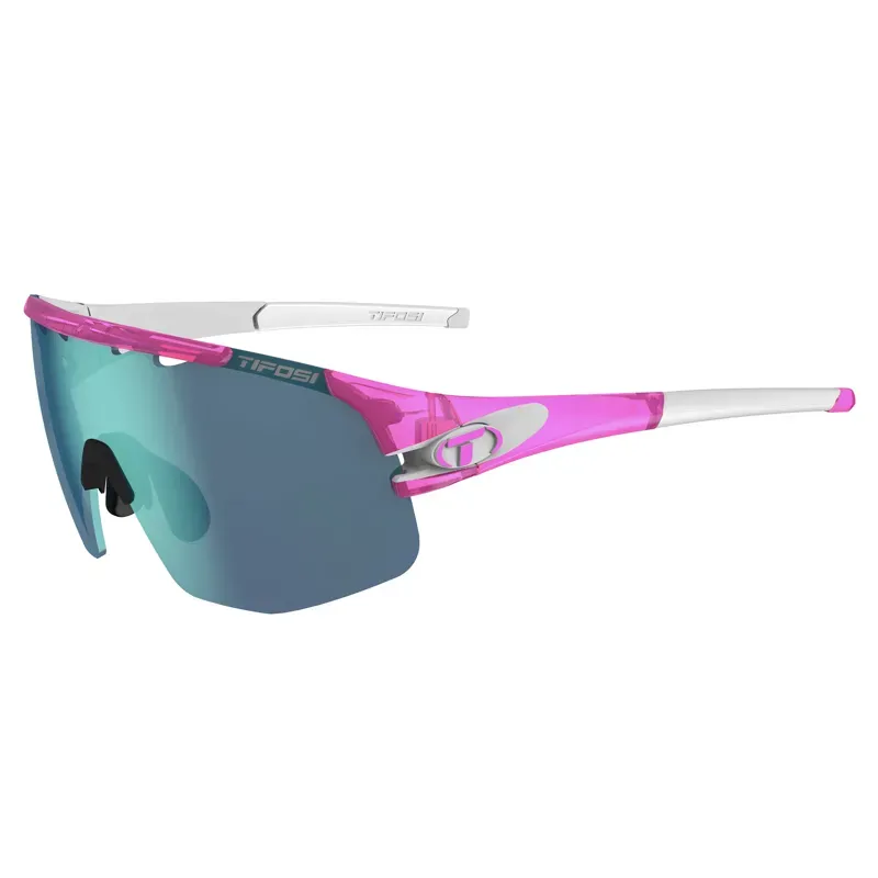 2021 Tifosi Sledge Lite Interchangeable Lens Sunglasses in Pink