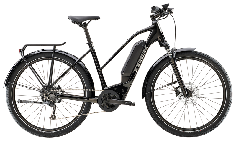 Trek Allant+ Stagger E-Bike in Black