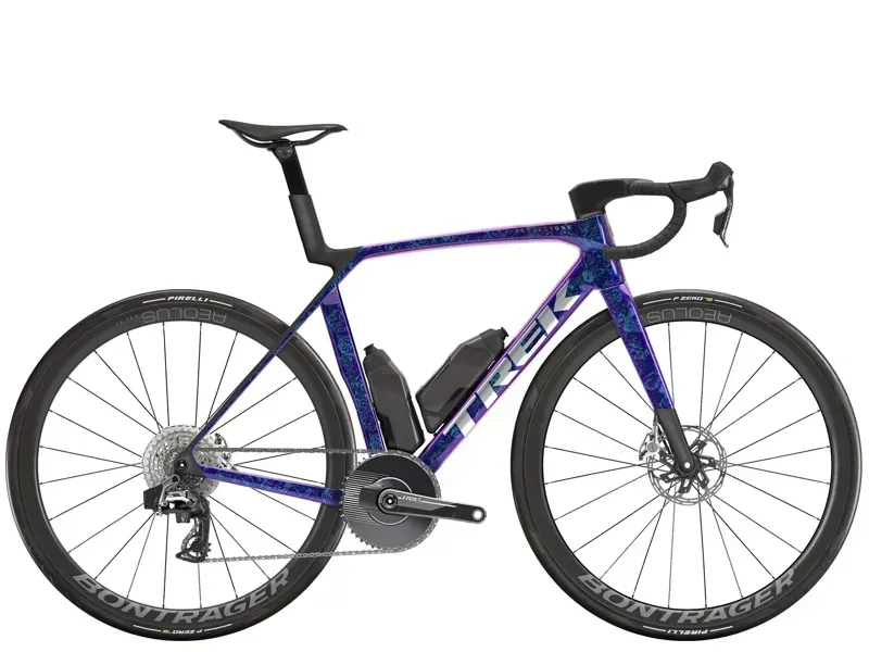 Trek 2027 Madone SLR 9 AXS 1x Gen 8 Road Bike in Purple Phaze/Amethyst Marble