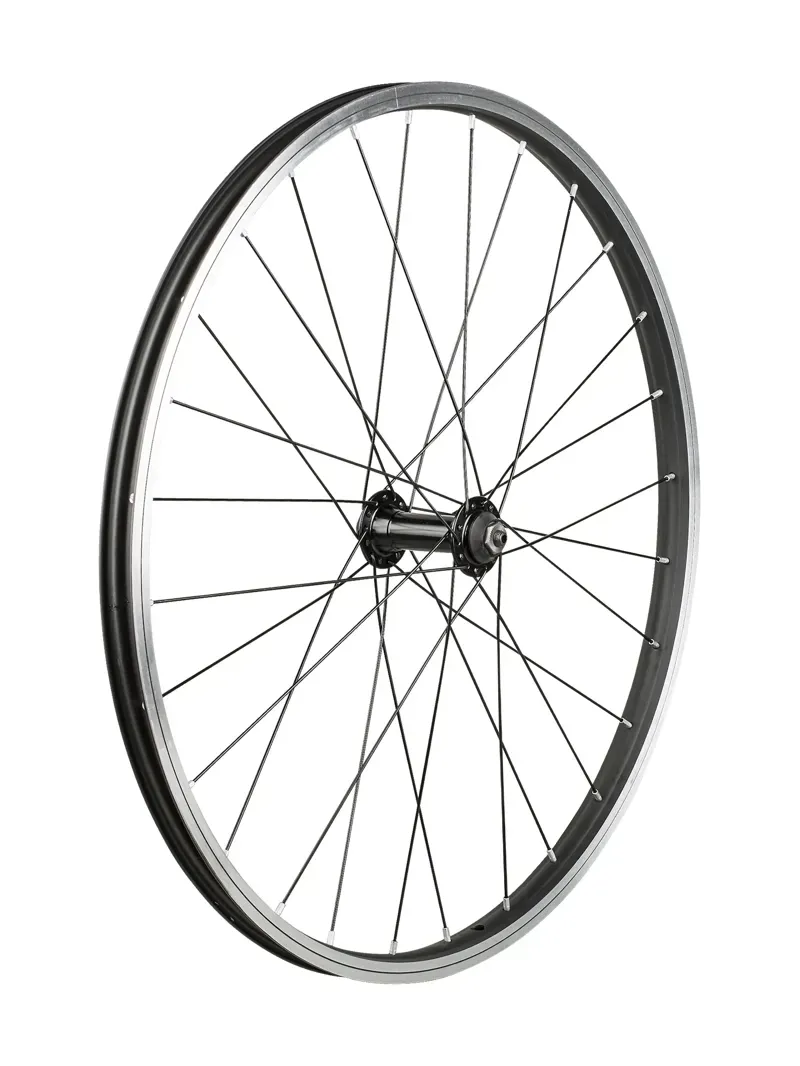 Wheel Rear Trek FM32/J20C Rim Brake 24 28H QR 8- S BLACK/SILVER rear shima hg 8/9/10-speed-1
