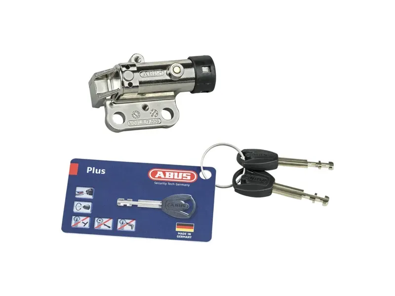 Abus Bosch RIB Downtube Battery Lock in Silver