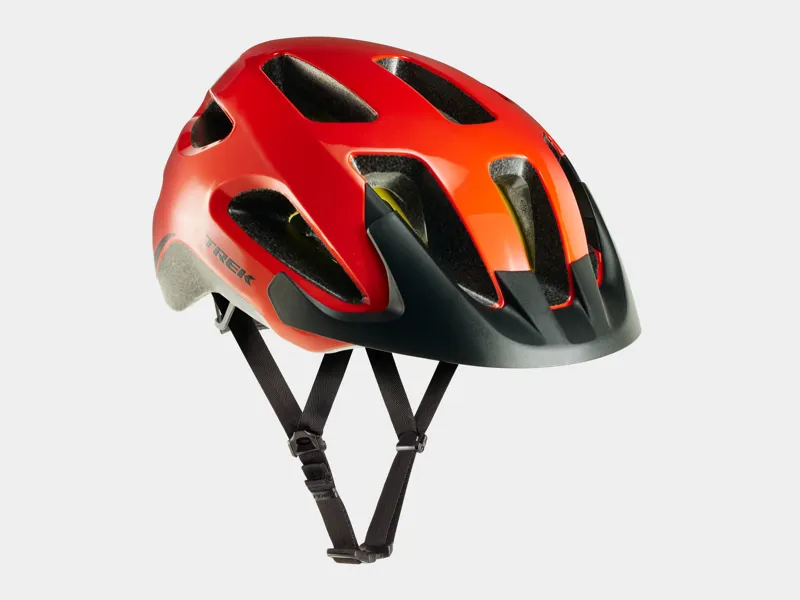 Trek Solstice Mips Helmet in Radioactive Red-4
