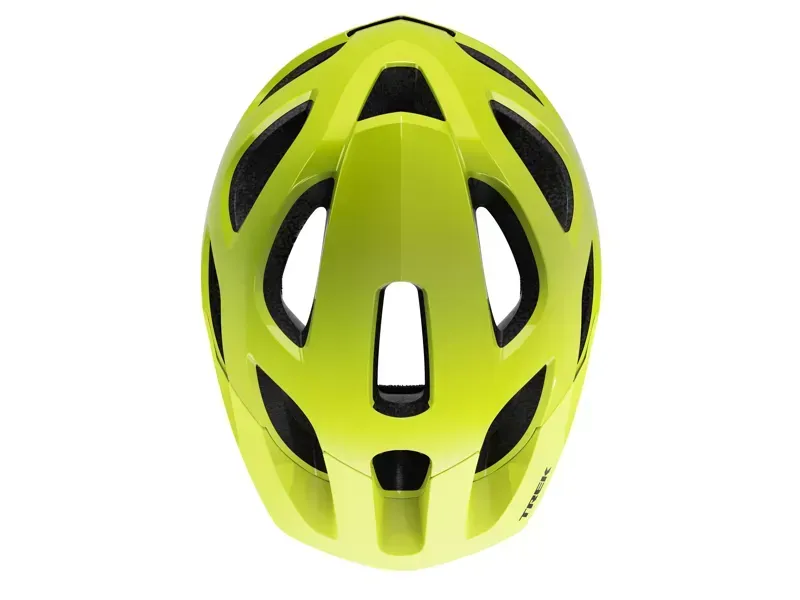 Trek Tyro Kids Bike Helmet In Radioactive Yellow/Power Surge/Gloss-5