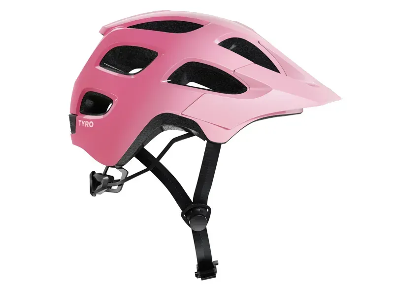 Trek Tyro Kids Bike Helmet In Blush/Pink Frosting/Gloss-4