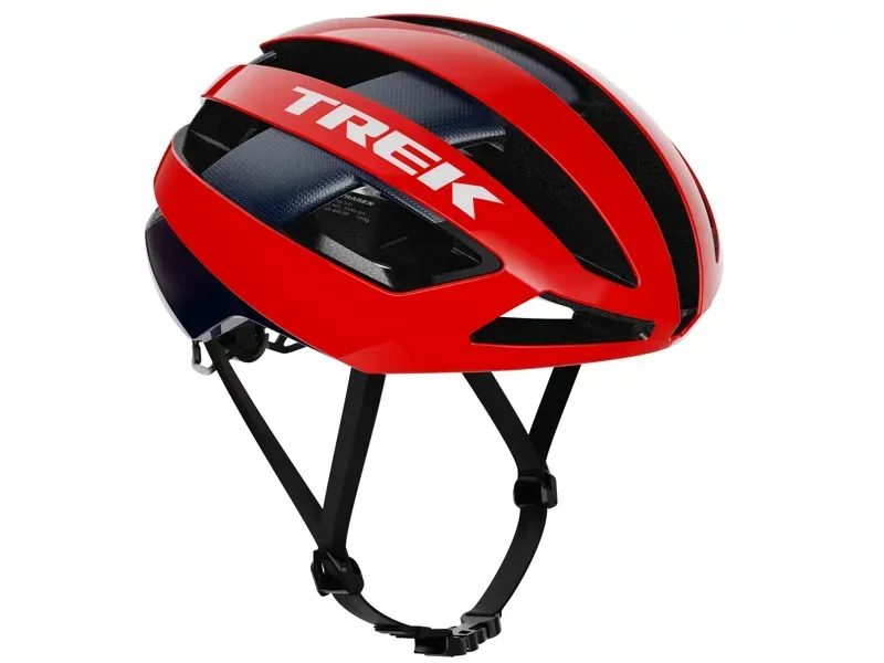 NI - Trek Velocis Mips Road Bike Helmet in Viper Red/Nautical Navy