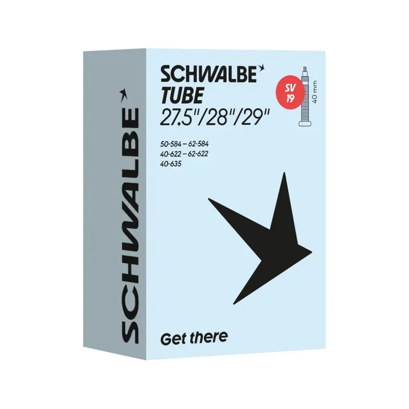 Schwalbe Presta Valve Inner Tube in Black