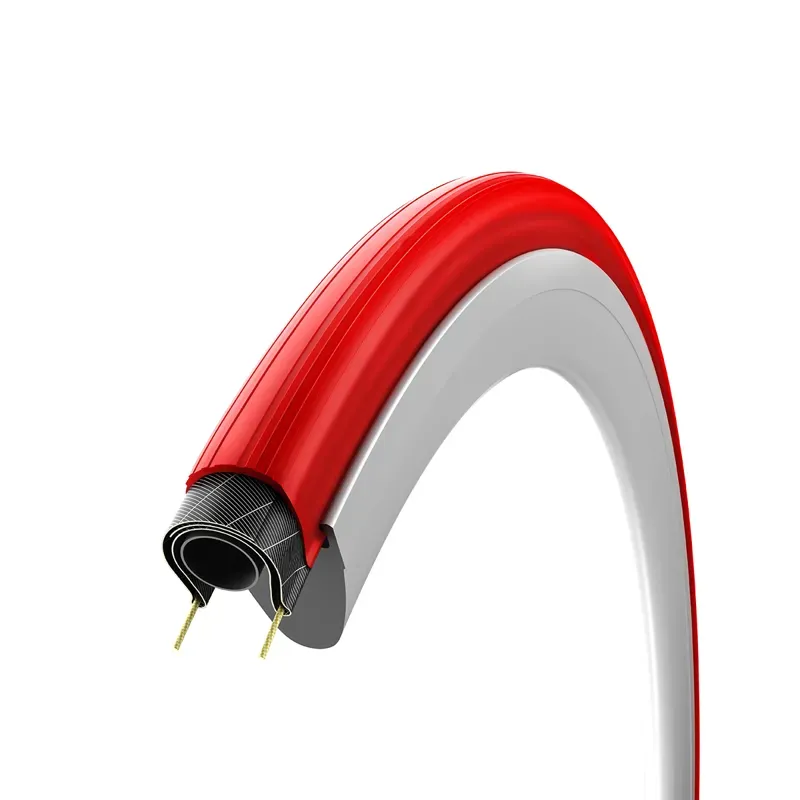 Vittoria Zaffiro Pro Home Trainer 700x23c Foldable Tyre in Red