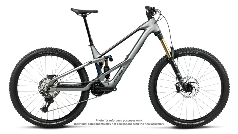 Orbea Wild LT M-Ltd RS in Smooth Silver Matt/Escape Green C.View-3