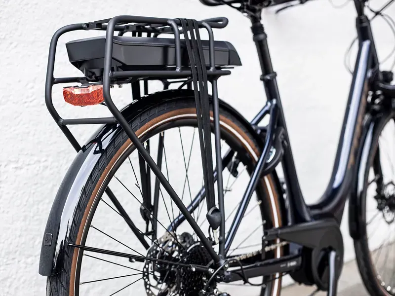 Trek Verve+ 2 Lowstep 500wh Electric Hybrid Bike in Blue-5