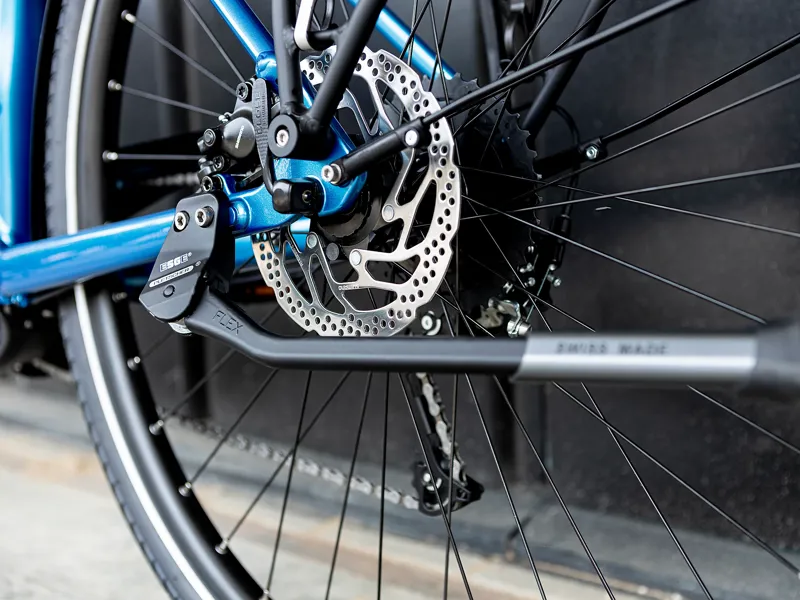 Trek Verve+ 3 Lowstep Hybrid Bike in Alpine Blue-2