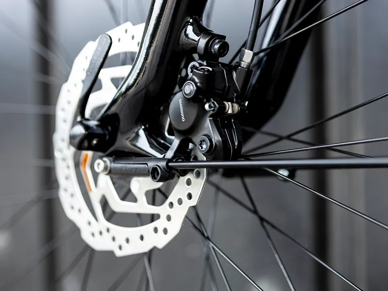 Trek Verve+ 3 Lowstep Hybrid Bike in Alpine Blue-5