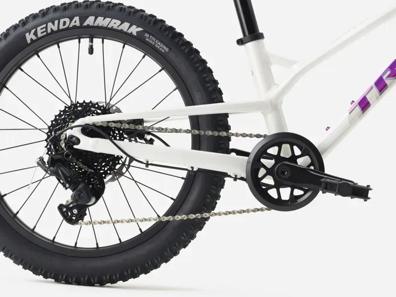 Trek Wahoo 20 Trail Kids Hybrid Bike in Crystal White-5