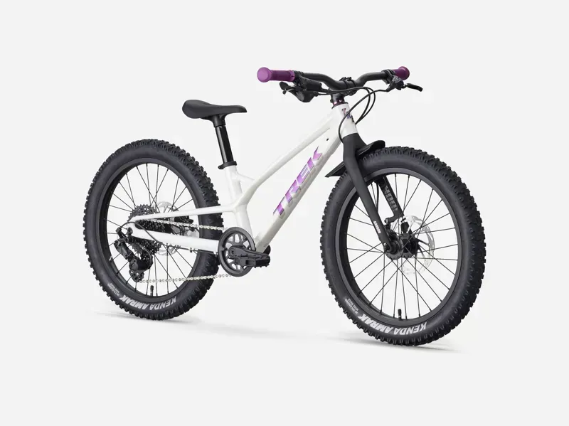 Trek Wahoo 20 Trail Kids Hybrid Bike in Crystal White-1