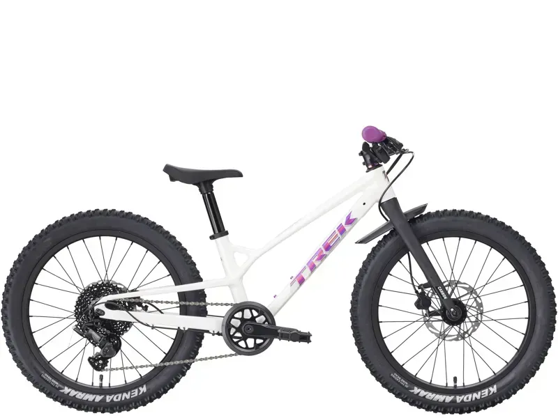 Trek Wahoo 20 Trail Kids Hybrid Bike in Crystal White
