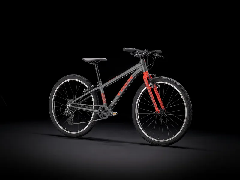 Trek Wahoo 24 Hybrid Kids Bike in Grey-1