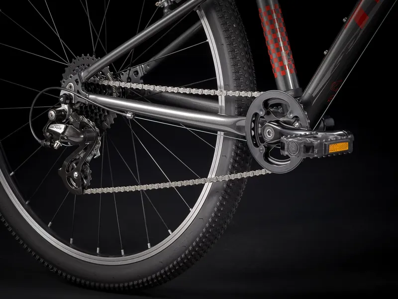 Trek Wahoo 26 Hybrid Kids Bike in Grey-6